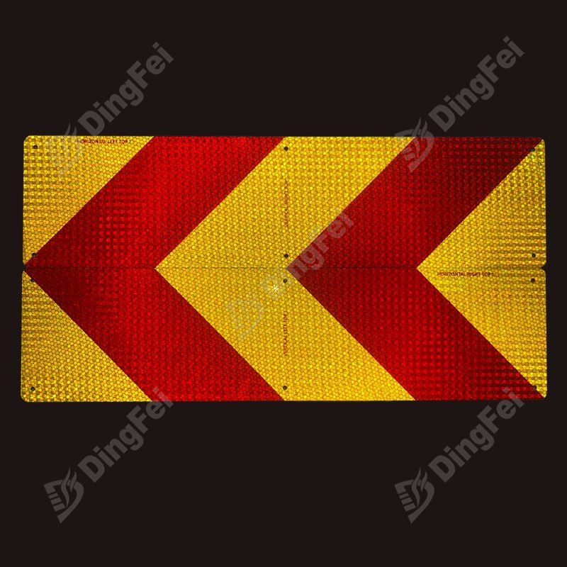Category 41B Reflective Rear Marking Plate - 